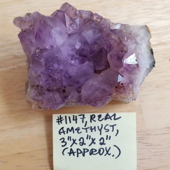 #1147 Rare Collectible Real Amethyst - Picture 2 of 12